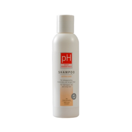 pH Shampoo Extra Care 130 ml - regeneriert trockenes und strapaziertes Haar, gleicht Schwachstellen aus und schuetzt vor erneuter Austrocknung.