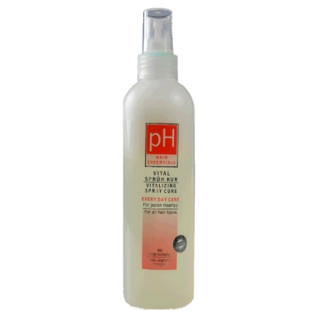 pH 2 Phasen Vital Spruehkur 250 ml - für alle Haartypen, die durch natuerliche oder chemische Behandlungen geschaedigt sind.