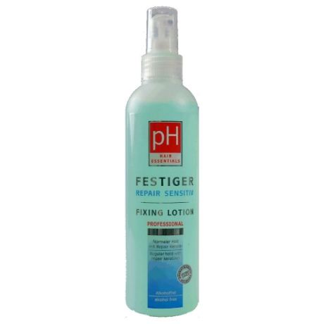 pH Festiger Sensitive 250 ml - Fuer alle Einlegefrisuren mit leichter Festigung. Kein Alkohol für empfindliche Kopfhaut.