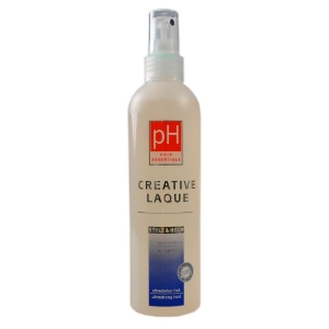 pH Creativ Laque Strong 250 ml - stark festigender Haarlack ohne Treibgas. Zum Modelieren, Standgeben und zur Volumenverstaerkung.