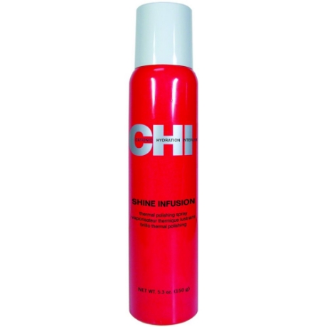 CHI Shine Infusion 150 g - Thermal Polishing Spray. Hochglanzspray. Es hat keine festigende Wirkung und beschwert das Haar nicht.