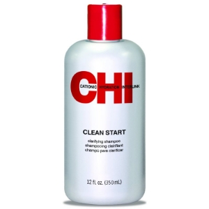 CHI Clean Start Shampoo 350 ml - entfernt wirkungsvoll Fett, Silikone und alle Rückstände konventioneller Produkte.