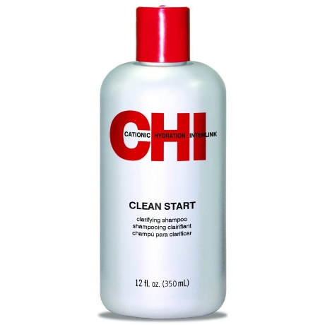 CHI Clean Start Shampoo 350 ml - entfernt wirkungsvoll Fett, Silikone und alle Rückstände konventioneller Produkte.