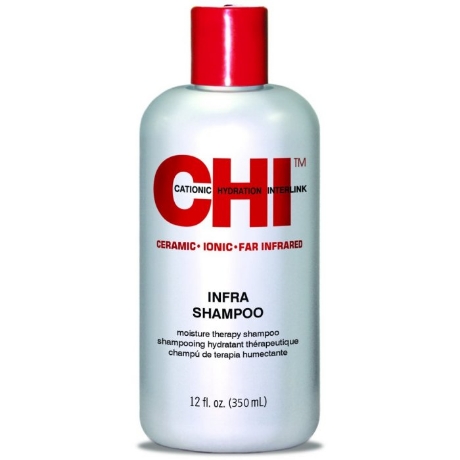 CHI Infra Shampoo 350 ml - fuer mit dem CHI System geglaettete sowie für colorierte und strapazierte Haare.
