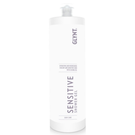 Glynt Sensitive Shower Gel  1000 ml Pflegendes Duschgel für sensible Haut. Ph Wert 5,5, auch als Hair and Body Shampoo geeignet.