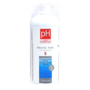 pH Creativ Foam S 1000 ml - Schaumfestiger ohne Treibgas.   1 Liter zum Nachfuellen.