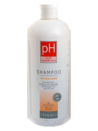 Bild von pH Shampoo Extra Care 1000 ml - Für trockenes und strapaziertes Haar. 